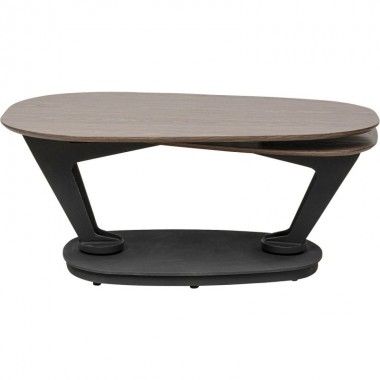 Walnut wood coffee table 161cm FRANKLIN