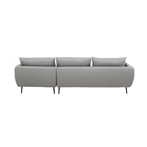 Canapé d'angle gris 275cm AMALFI