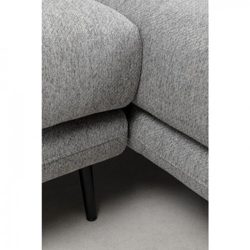 Canapé d'angle gauche gris 275cm AMALFI