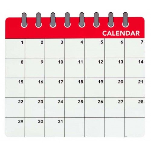 Calendario della tabella magnetica Balvi Trova 26239