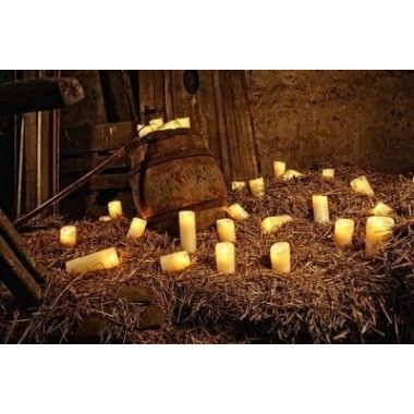 IVORY LED CANDLE 18 CM REMOTE CONTROLLED SOMPEX