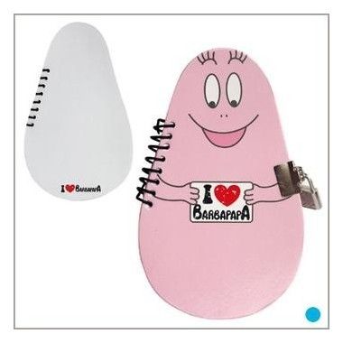 ROSE SECRET CARNET COM CADENA BARBAPAPA