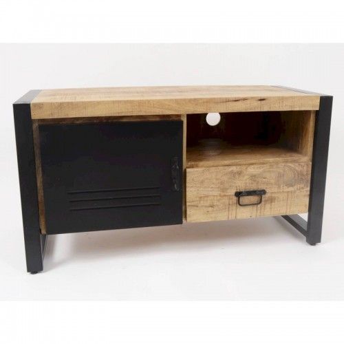 Mueble TV de madera 1 cajón 1 puerta ABISKO