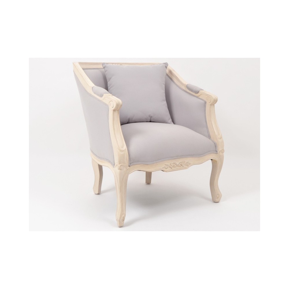 Cabriolet chair mahogany FAUBOURG