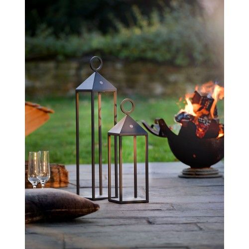 Charcoal anthracite outdoor lamp 67 cm CARGO 2.0