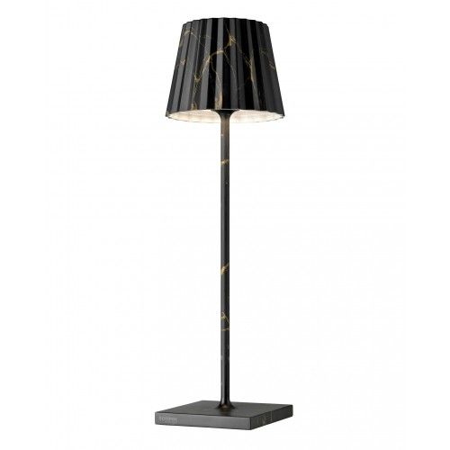 Black and gold exterior lamp 38 cm TROLL 2.0