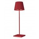 Lampada da esterno rossa 38 cm TROLL2.0