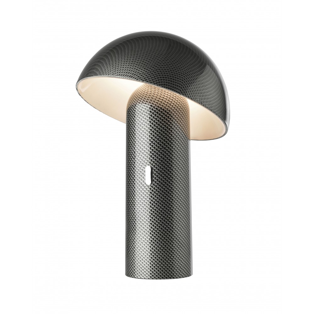 SVAMP carbon rechargeable table lamp