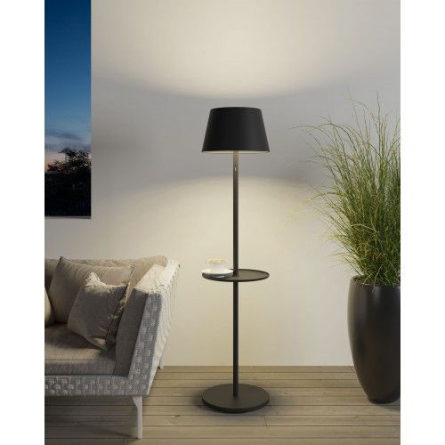 Black outdoor lamp 150 cm GARCON