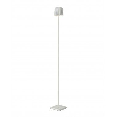 Lámpara de pie exterior blanca 120 cm TROLL 2.0
