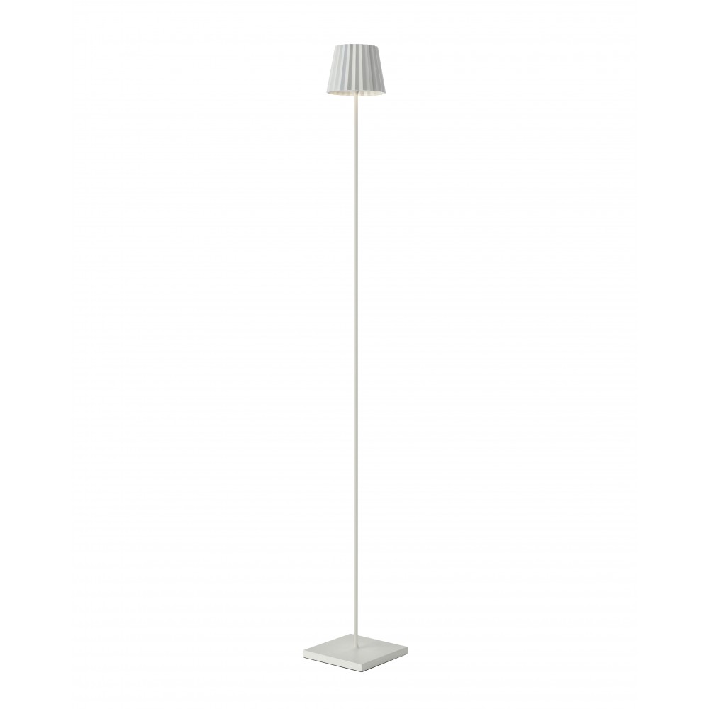 Lampadaire d'extérieur blanc 120 cm TROLL 2.0