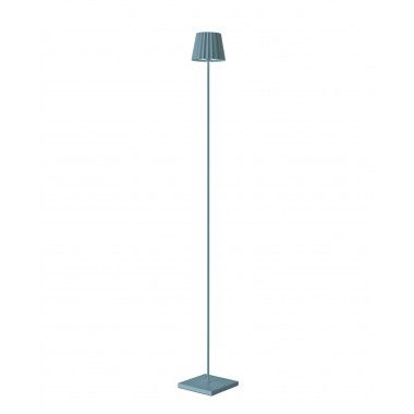 Lampada da terra per esterno blu 120 cm TROLL 2.0