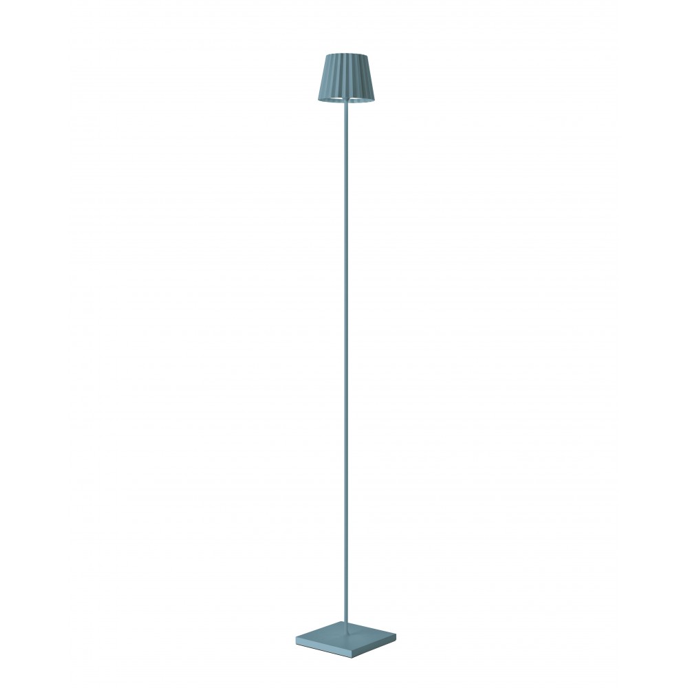 Blue outdoor floor lamp 120 cm TROLL 2.0