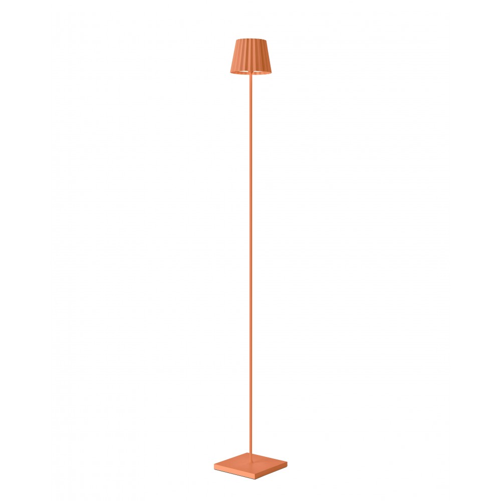 Lampada da terra per esterni arancione 120 cm TROLL 2.0