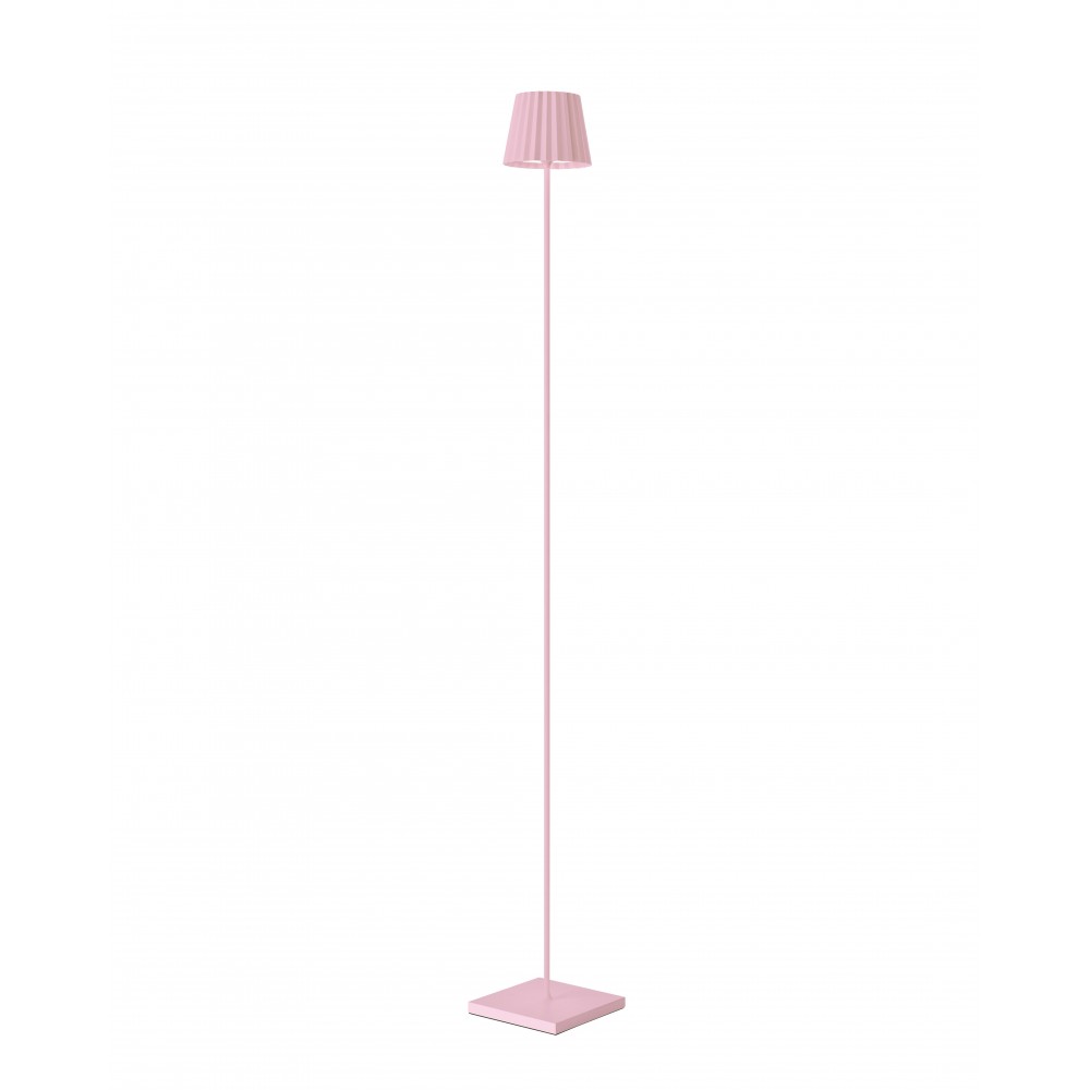 Candeeiro de pé exterior rosa 120 cm TROLL 2.0