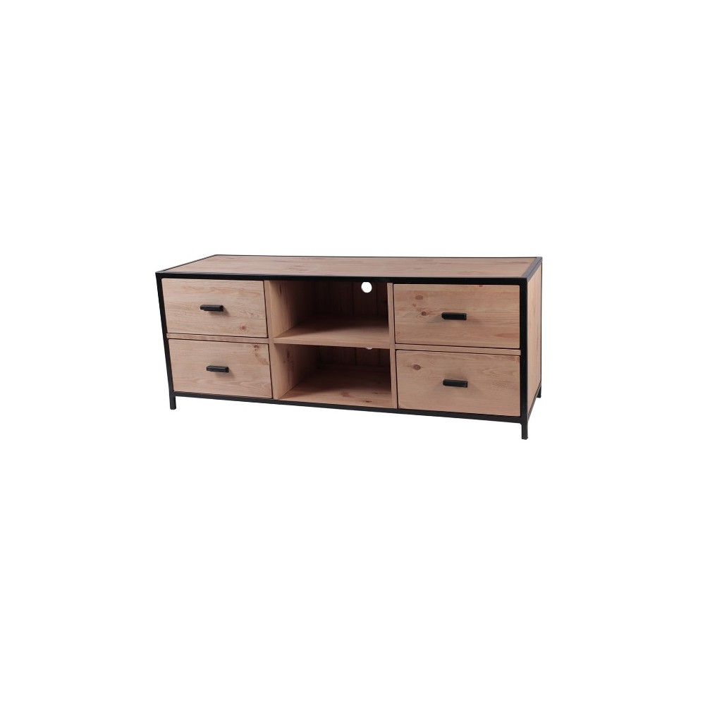 TV cabinet 4 drawers 2 niches FERDI