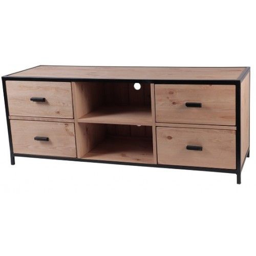 TV cabinet 4 drawers 2 niches FERDI