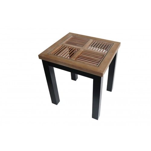 Side table wooden rod 50 cm ORIGINAL