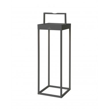 Anthracite gray outdoor lamp 50 cm CANNES