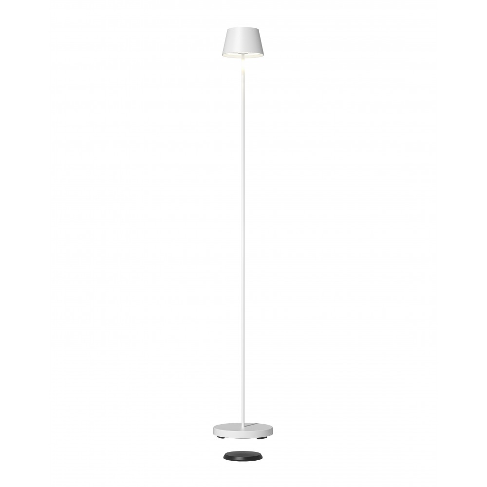 SEOUL white outdoor floor lamp 120 cm