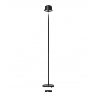 SEOUL black outdoor floor lamp 120 cm