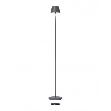 Lámpara exterior gris antracita 120 cm SEOUL