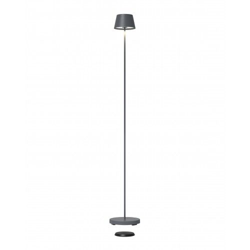 Anthracite gray outdoor floor lamp 120 cm SEOUL