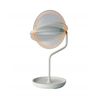 Miroir LED grossissement x5 blanc VERSAILLES