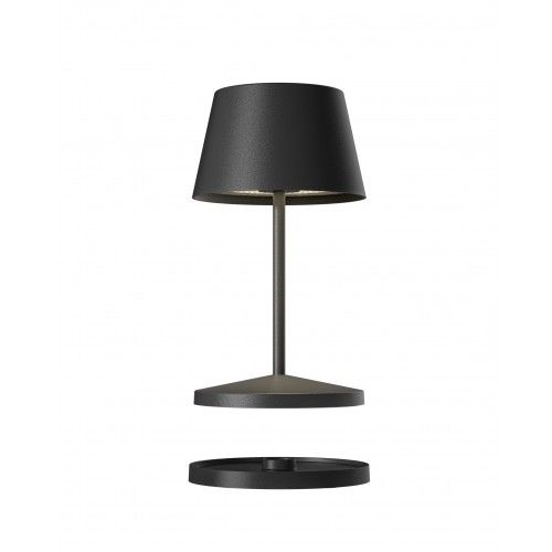 SEOUL 2.0 black outdoor lamp 20 cm