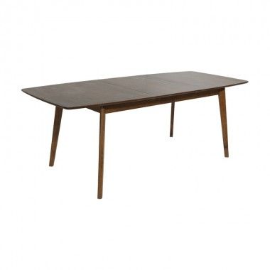 Table à rallonge bois frêne 160-210 cm DANMARK