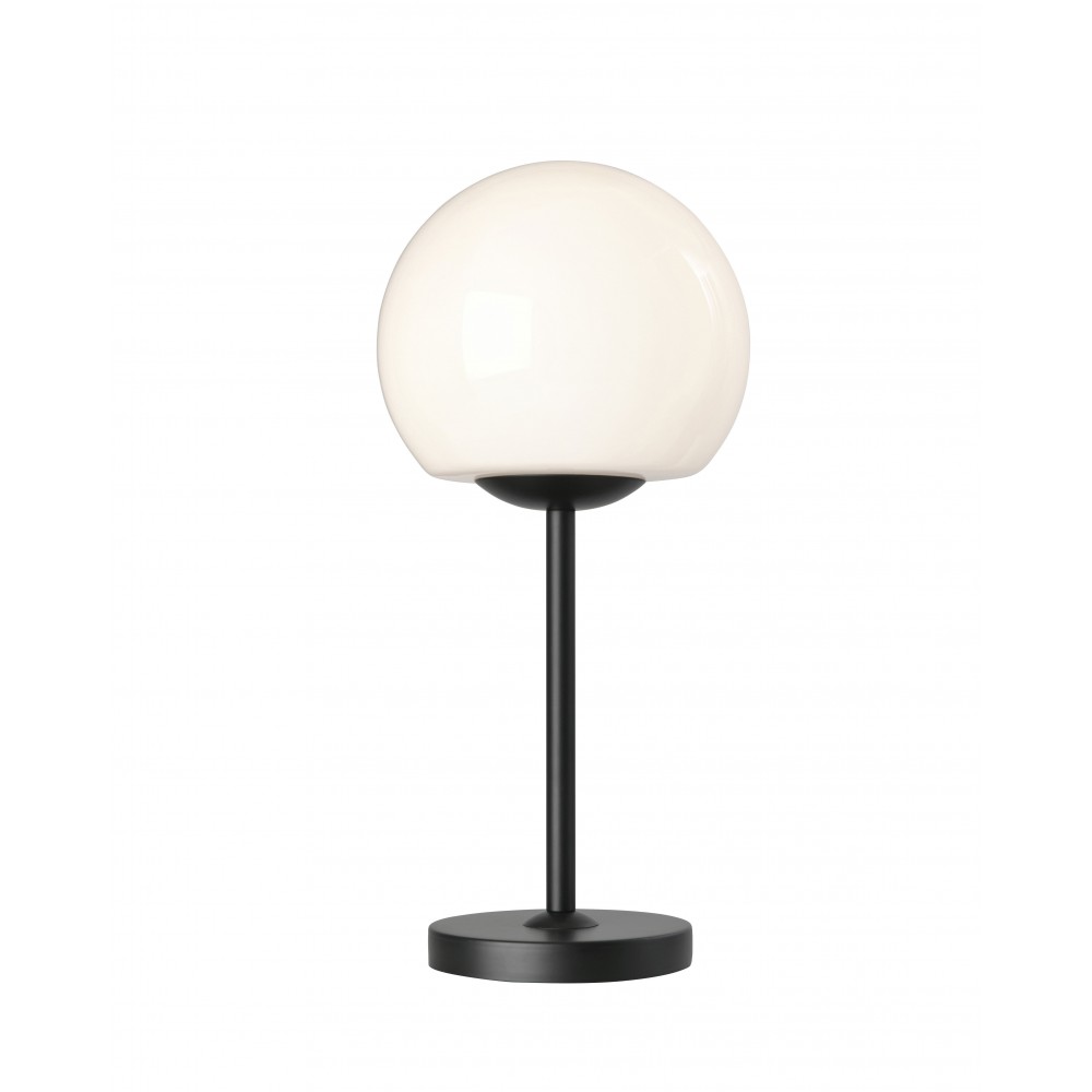 Lampe de table design métal noir 42 cm STIRLING