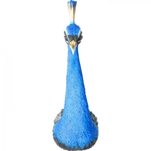 Blue peacock head wall decoration PAON