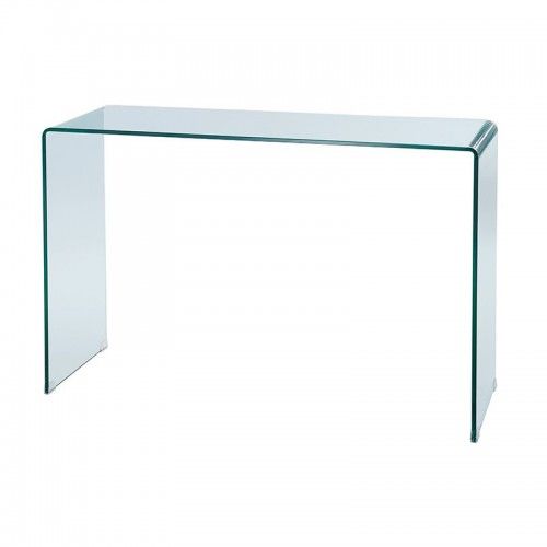 Consola de vidro transparente 120 cm INFINITY