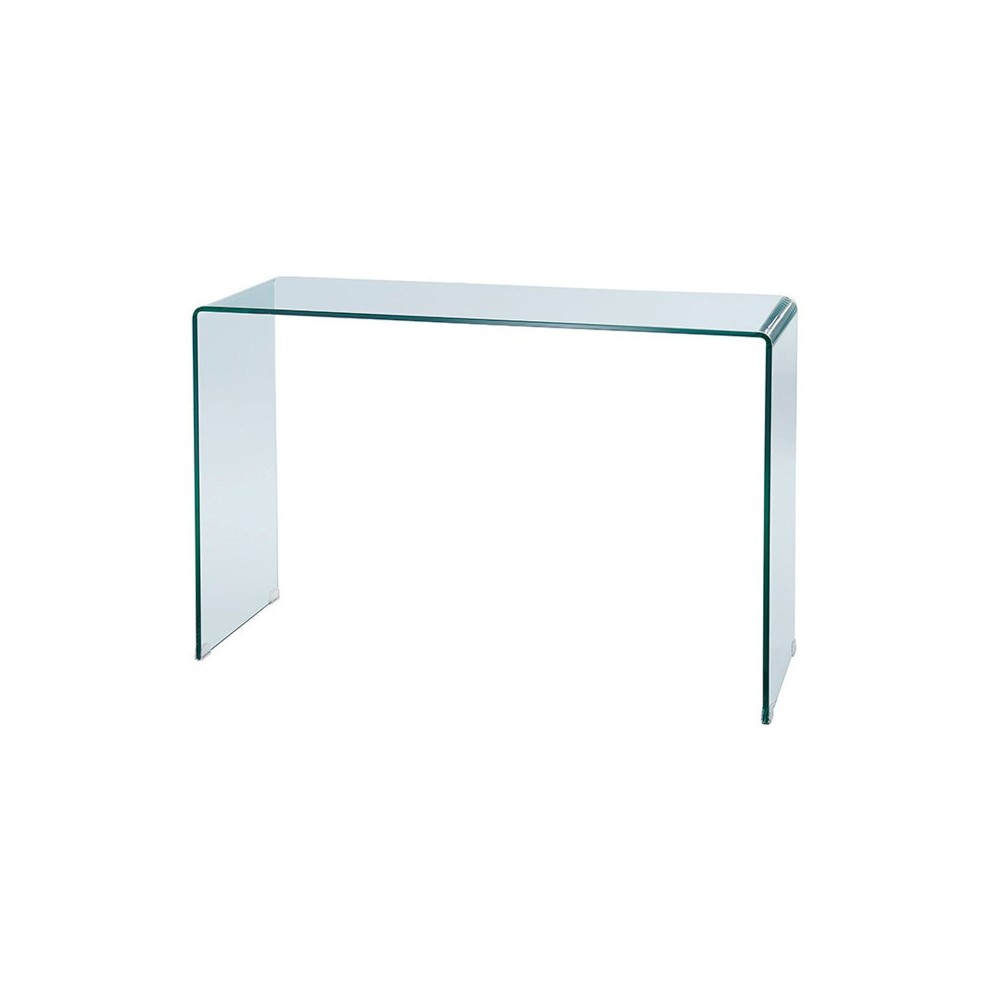 Console van transparant glas 80 cm INFINITY