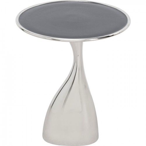 Silver side table 36 cm SPACEY