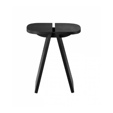 Zwarte eiken stoel 23x38 cm AVIO Blomus - 1
