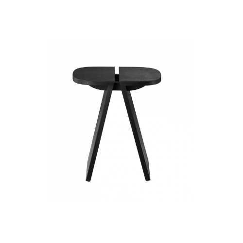 Black oak stool 23x38 cm AVIO Blomus - 1