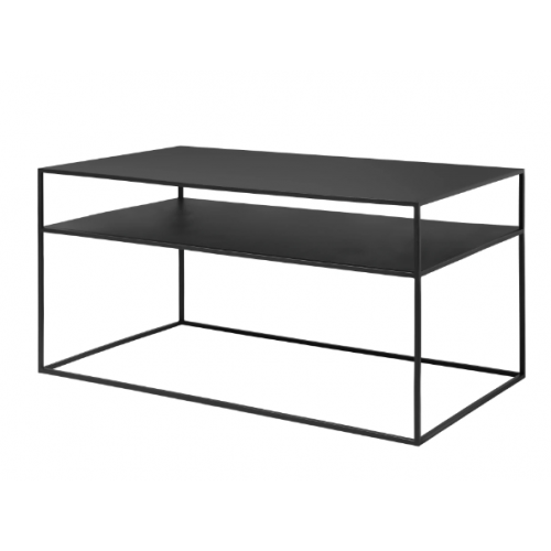 Black steel coffee table 90 cm FERA Blomus - 1