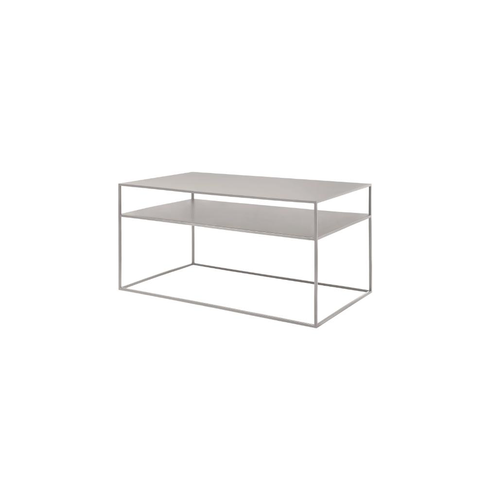 Mesa de café de aço cinza claro 90 cm FERA Blomus - 1