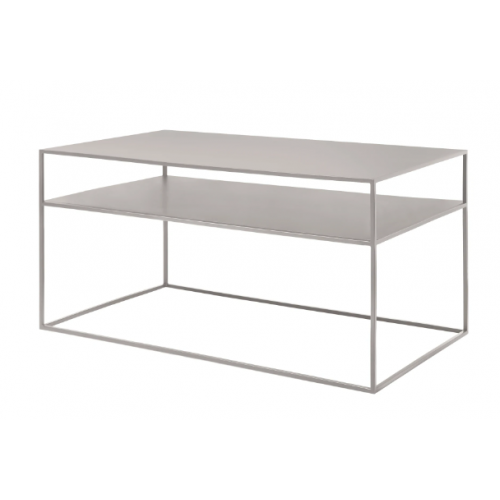 Light grey steel coffee table 90 cm FERA Blomus - 1