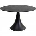 Mesa de cerámica y pie de tulipa negro 110cm GRAND POSSIBILITA Kare design - 1