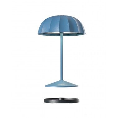 Parasolador azul de lâmpada ao ar livre 23cm OMBRELLINO SOMPEX SOMPEX - 3