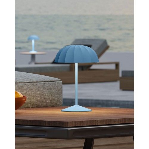 Lámpara exterior azul parasol 23cm OMBRELLINO SOMPEX SOMPEX - 1