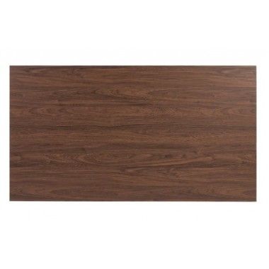 Rechteckiger Esstisch aus Holz und schwarzem Metall 160 cm MESA IXIA - 9