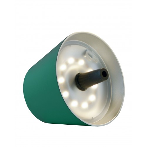 Lampe bouteille rechargeable RGBW vert TOP 2.0 SOMPEX