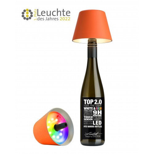 Oplaadbare fleslamp RGBW oranje TOP 2.0 SOMPEX SOMPEX - 2