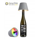 Lampe bouteille rechargeable RGBW gris TOP 2.0 SOMPEX SOMPEX - 1