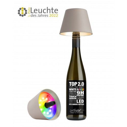 Lampe bouteille rechargeable RGBW sable TOP 2.0 SOMPEX SOMPEX - 1