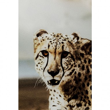 Glas schilderij vrouwelijke luipaard 100x150bEAUTY Kare design - 6