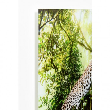 Tableau verre animaux forêts tropicales PARADISE Kare design - 4